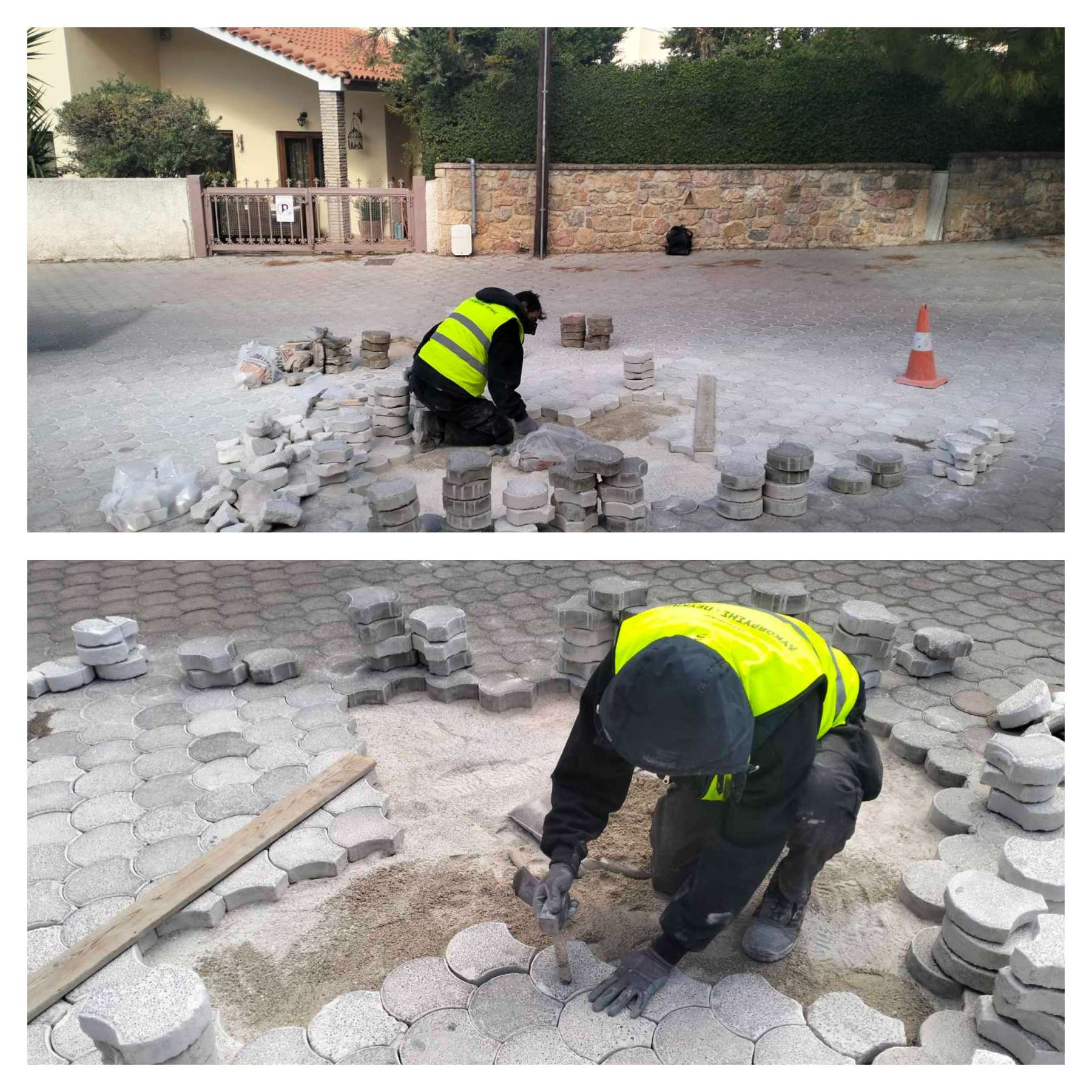 Επιδιορθώθηκε το οδόστρωμα στην οδό Μ. Λουντέμη στη Λυκόβρυση από συνεργεία του Δήμου