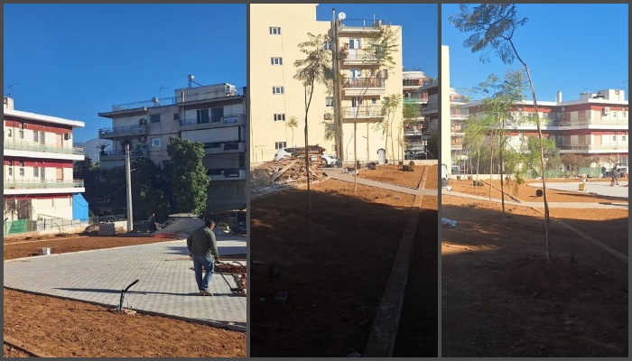 Η Κεντρική Πλατεία Πεύκης αποκτά χρώμα και ζωή – Βιοκλιματικός σχεδιασμός και θετικό περιβαλλοντικό ισοζύγιο 