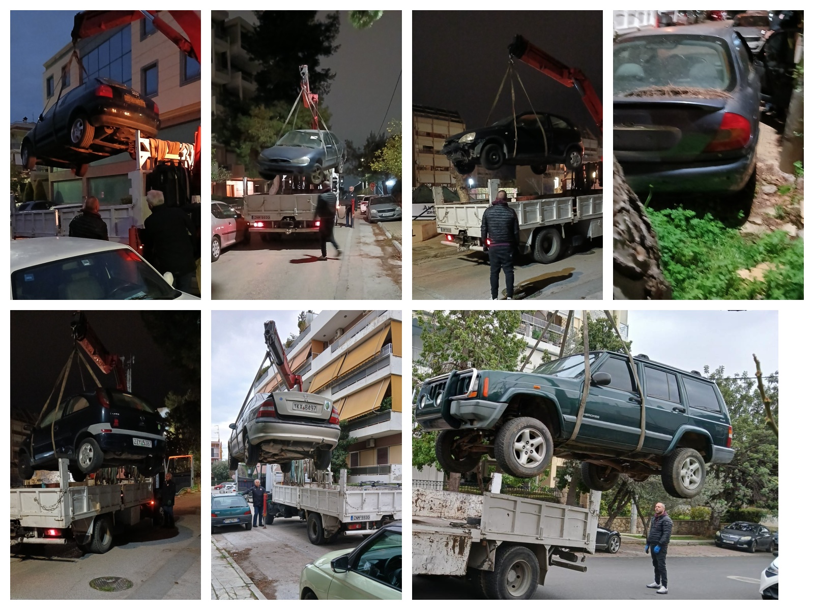 Ακόμα 6 εγκαταλελειμμένα οχήματα απομακρυνθήκαν στον Δήμο Λυκόβρυσης-Πεύκης