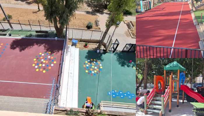 Αναβαθμίζονται τα προαύλια του 3ου Δημοτικού και του 5ου Νηπιαγωγείου Πεύκης – Νέα παιδική χαρά με σύγχρονες προδιαγραφές