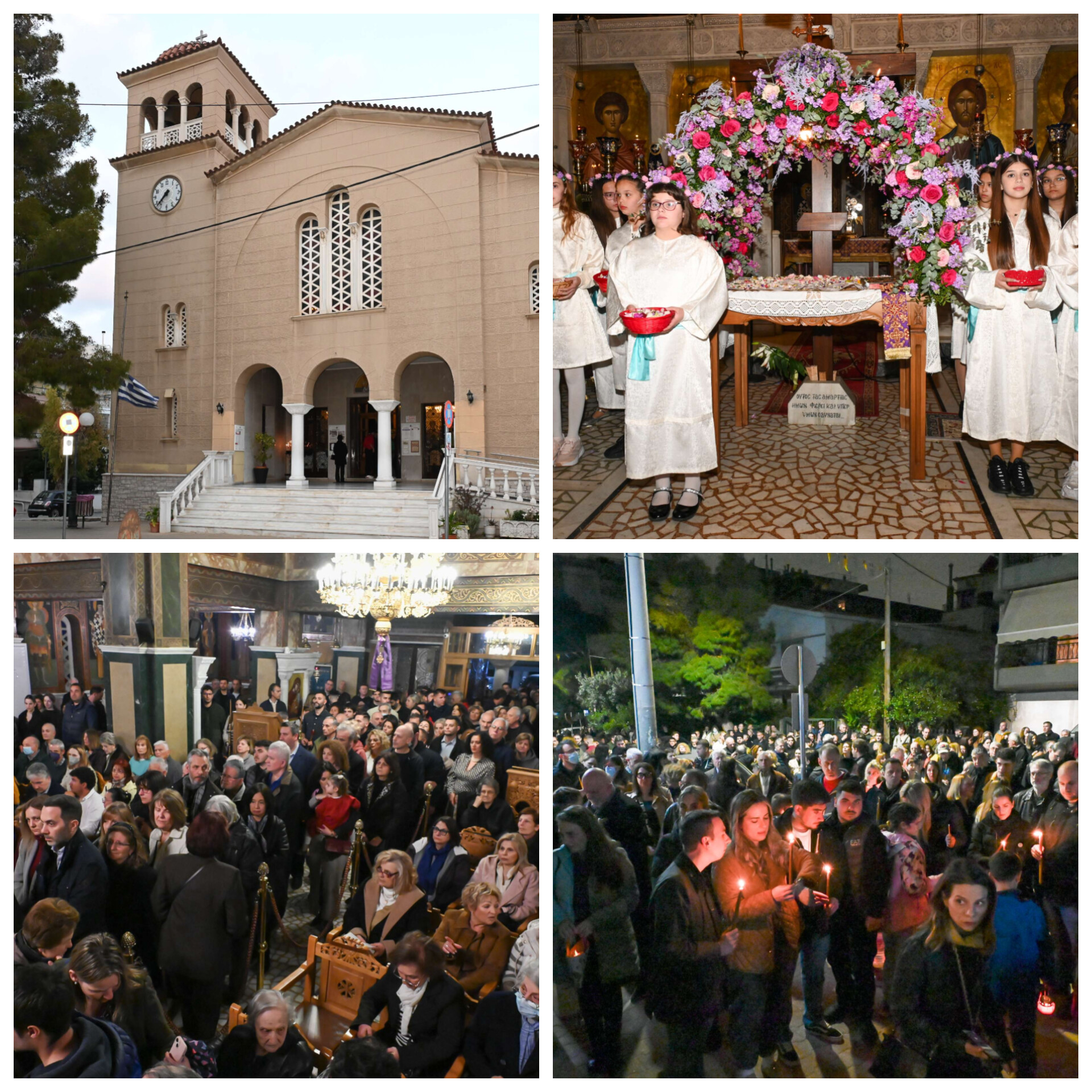 Κατανυκτική Μεγάλη Παρασκευή στον Ιερό Ναό Αγίου Παντελεήμονα, στην Πεύκη