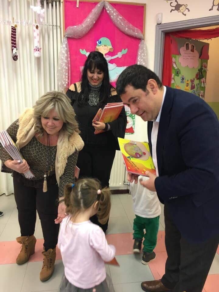 Επίσκεψη του Δημάρχου Τάσου Μαυρίδη στους Παιδικούς Σταθμούς του Δήμου