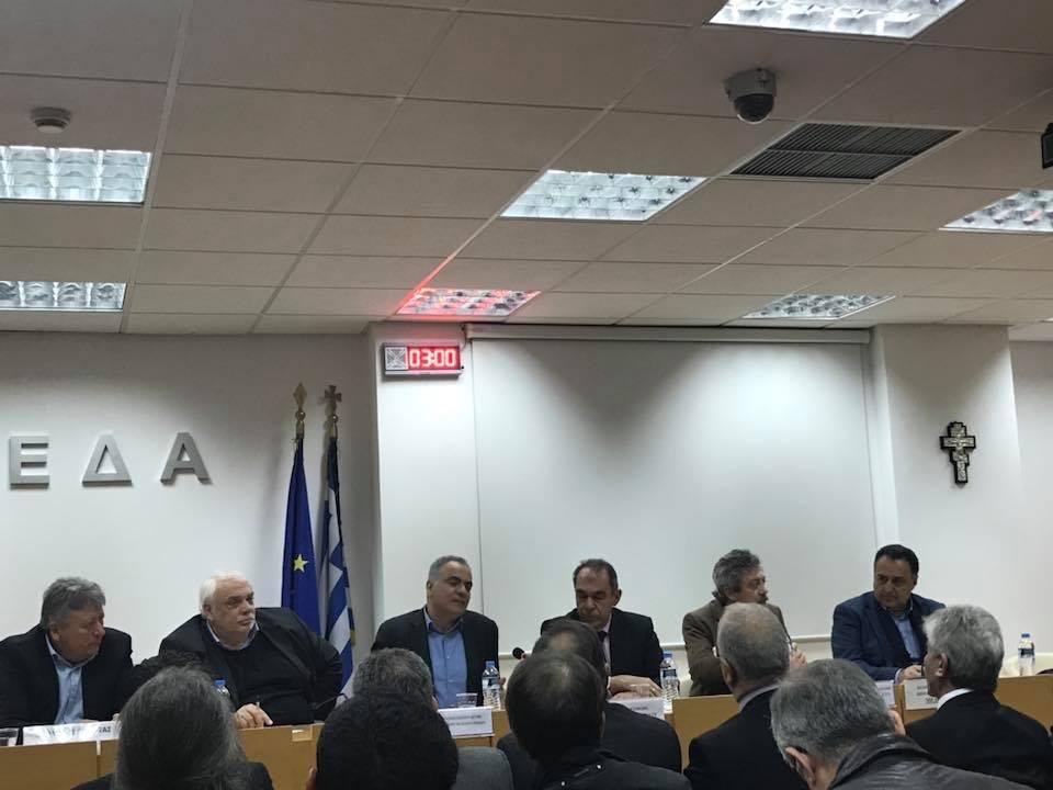 Συμμετοχή Δημάρχου στη συνάντηση του Υπουργού  Εσωτερικών με την ΠΕΔΑ
