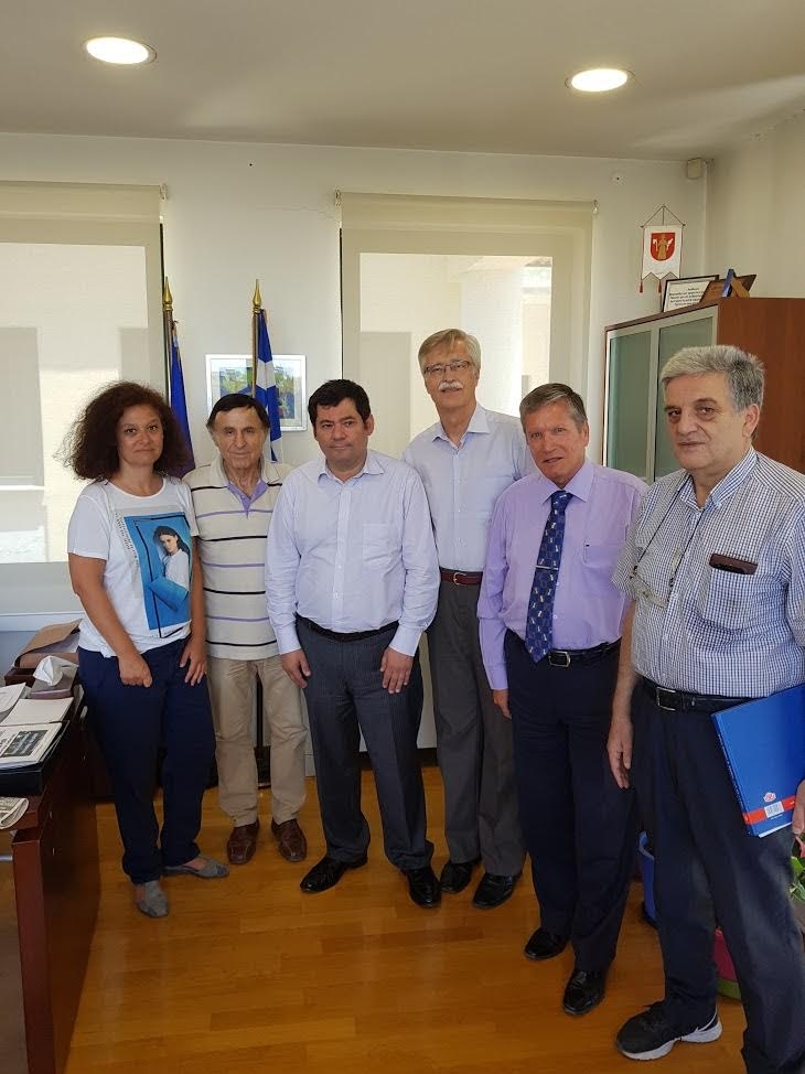 Το Δ.Σ. του Αριστοτέλη υποδέχθηκε ο Δήμαρχος