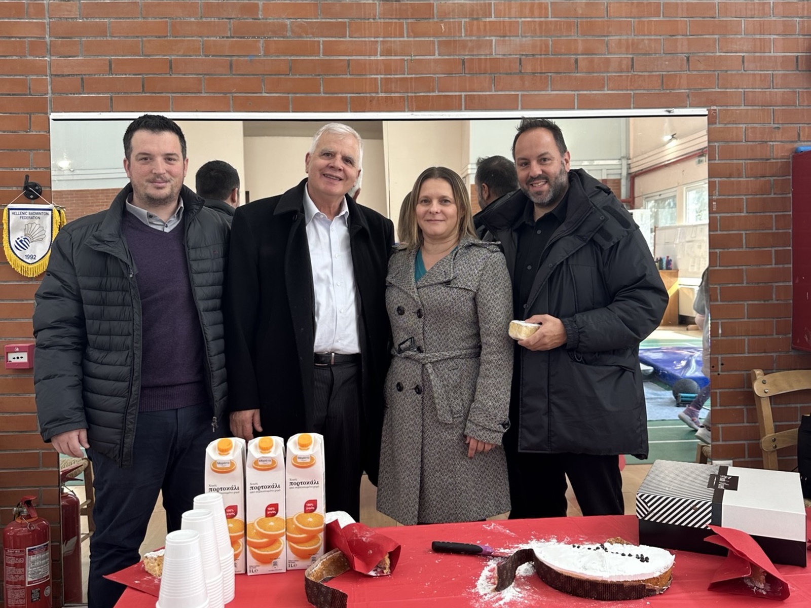 Παρόντες στην κοπή πίτας του Συλλόγου «Άλτις»
