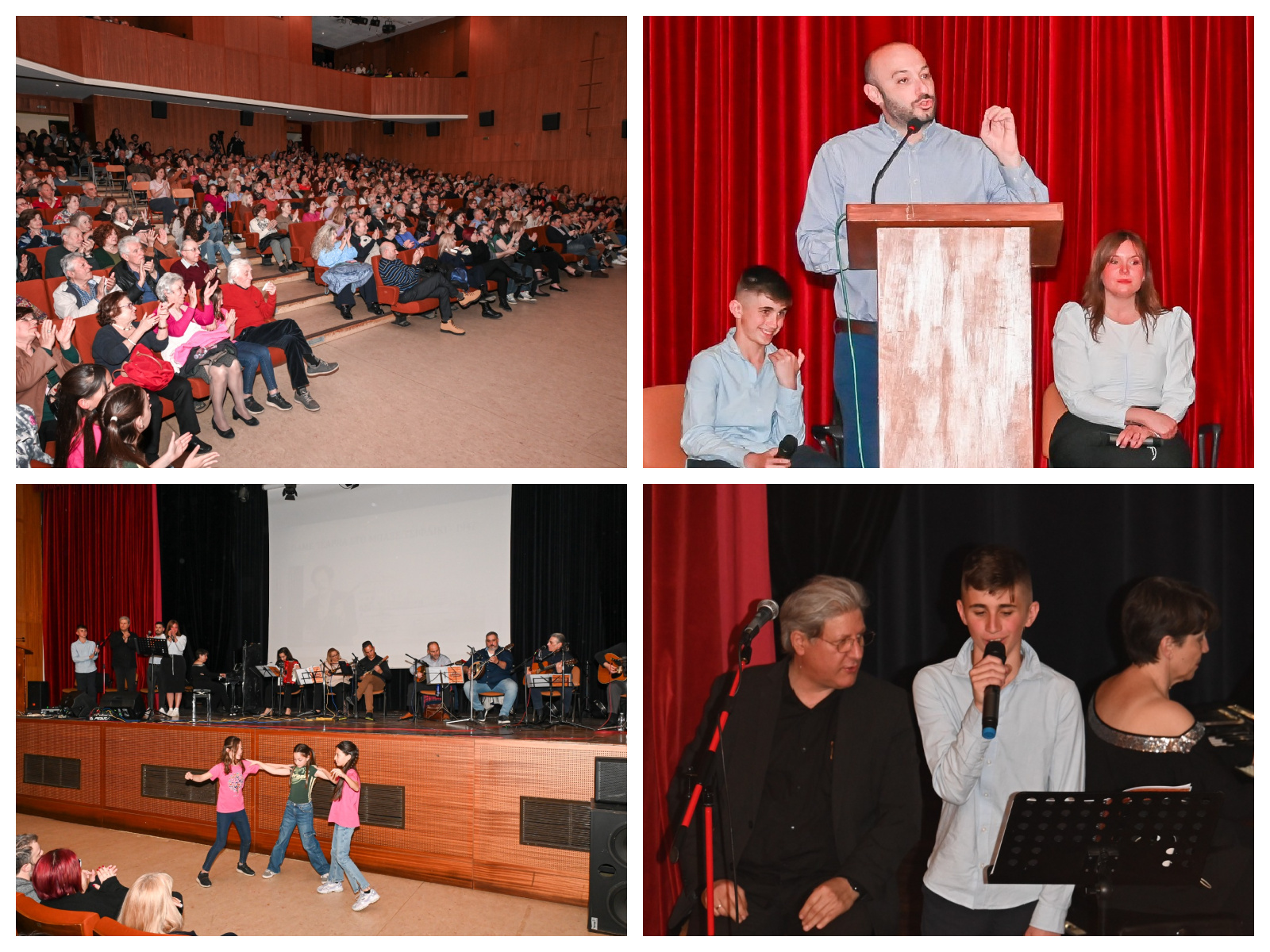 Κατάμεστο το Δημοτικό Θέατρο Πεύκης στη συναυλία «Ομορφιές & Δυσκολίες – Ερωτικά τραγούδια στο Ρεμπέτικο»